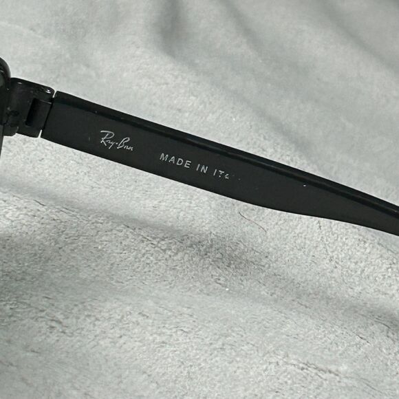 Ray Ban Eyeglasses Black Rectangular Frame Only RB 3273 006 57-17 3N - Picture 6 of 7